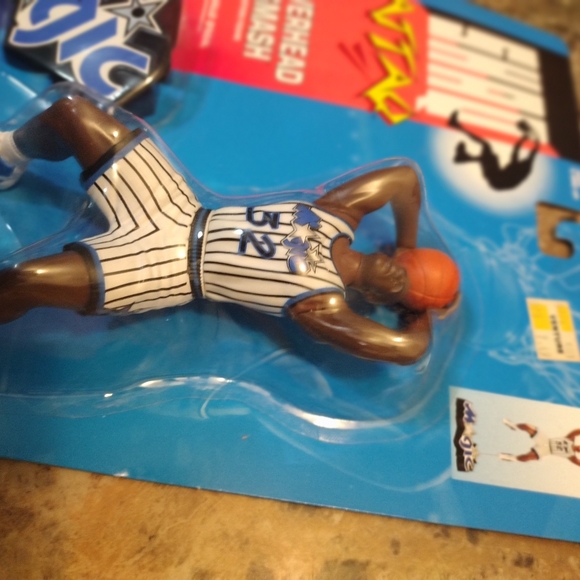 Vintage 1993 Kenner Shaq Attaq Shaquille O'Neal Overhead Smash Action Figure - Picture 3 of 4